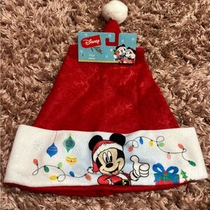 Disney Festive Red and White Mickey Mouse Hat